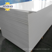 JINBAO 1220 * 2440mm 19 mm de espuma de PVC de PVC lámina pvc Bloque de madera